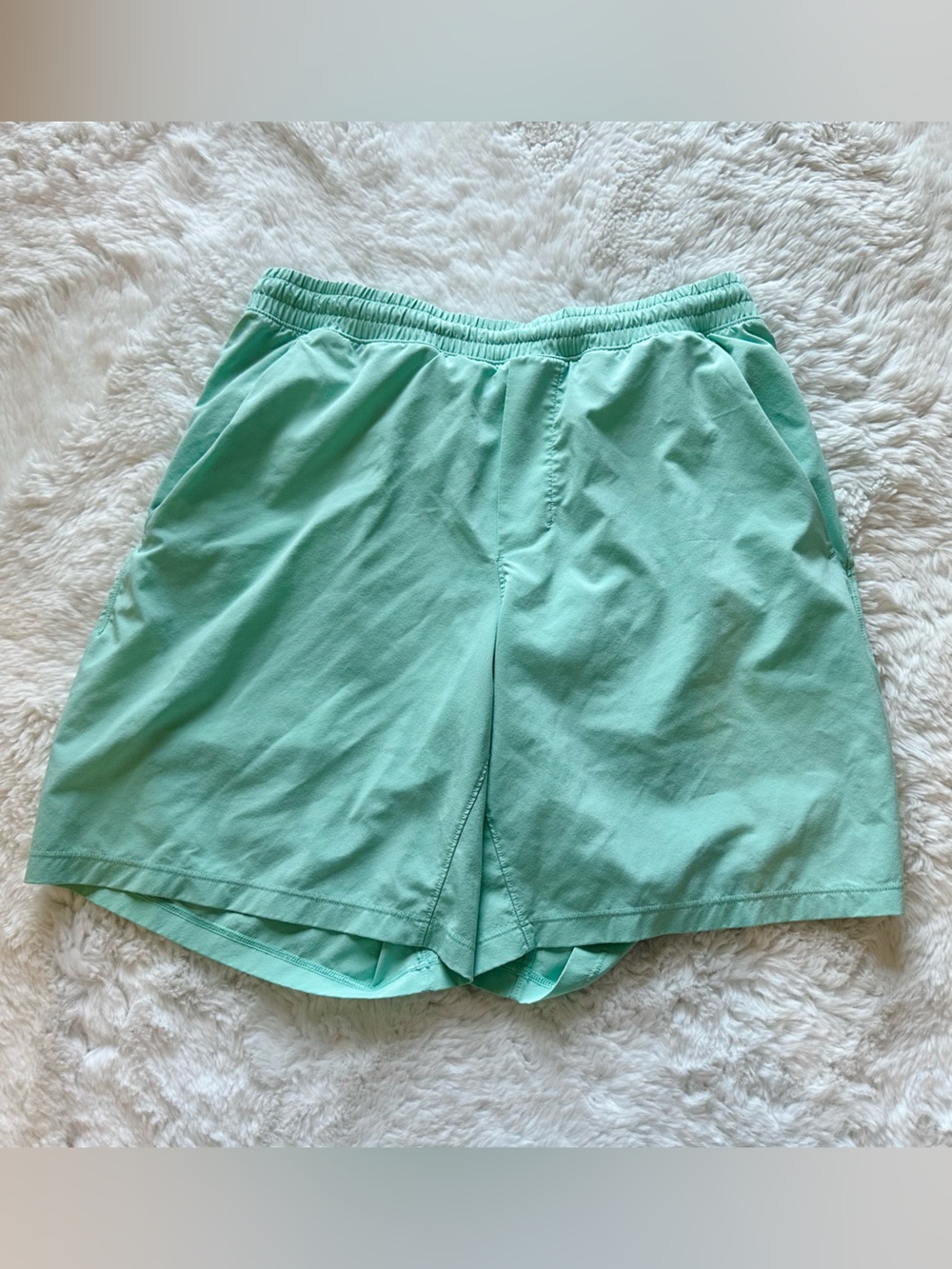 lululemon athletica Mint Green Men's Athletic Shorts